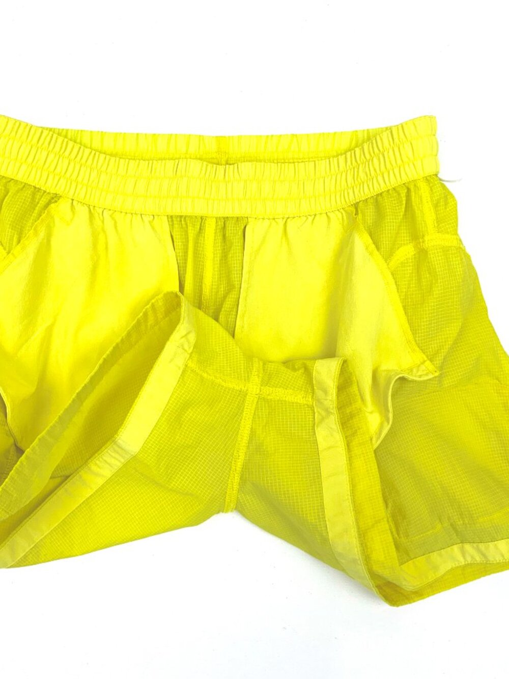 Outdoor Voices Yellow Windbreaker 3" Shorts Sz M - Picture 10 of 16